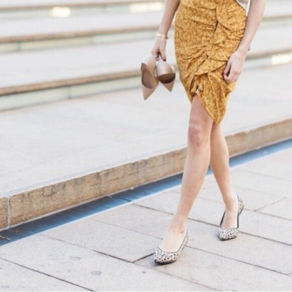 Rothy's The Point Ballet Flat Shoes in Cheetah Leopard Print Women's Size 7 - Picture 9 of 15